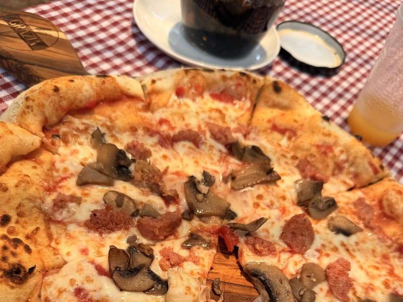 Pizza de Grazia, foto de un cliente en Google Maps
