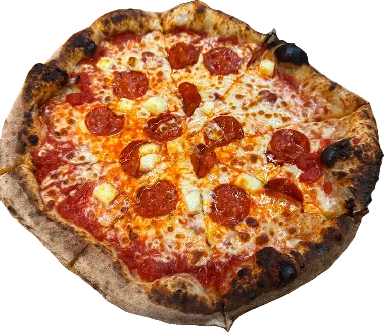 Pizza Pepperoni de Grazia, foto real del local